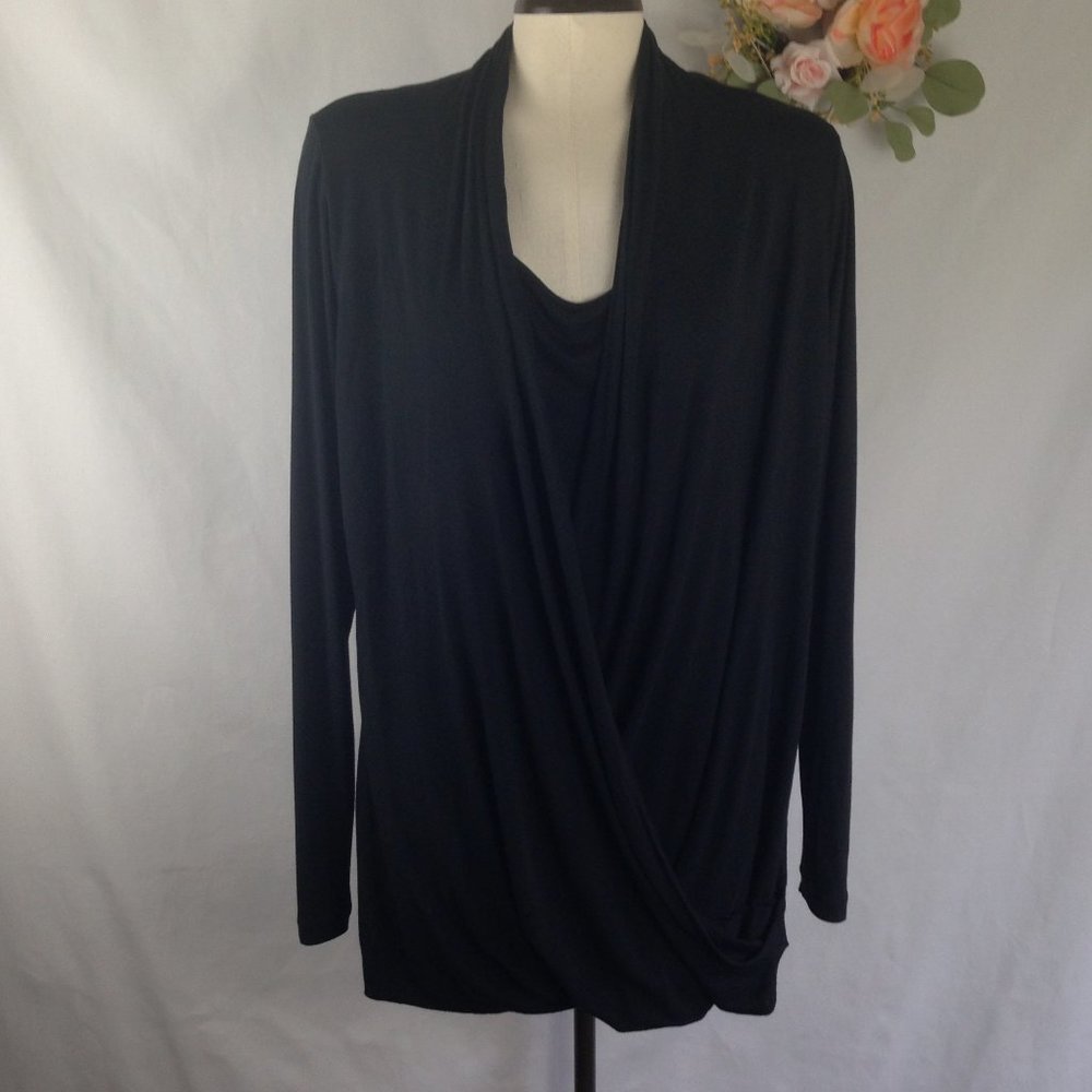 CAbi 3325 Fickle Faux Long Sleeve Tee